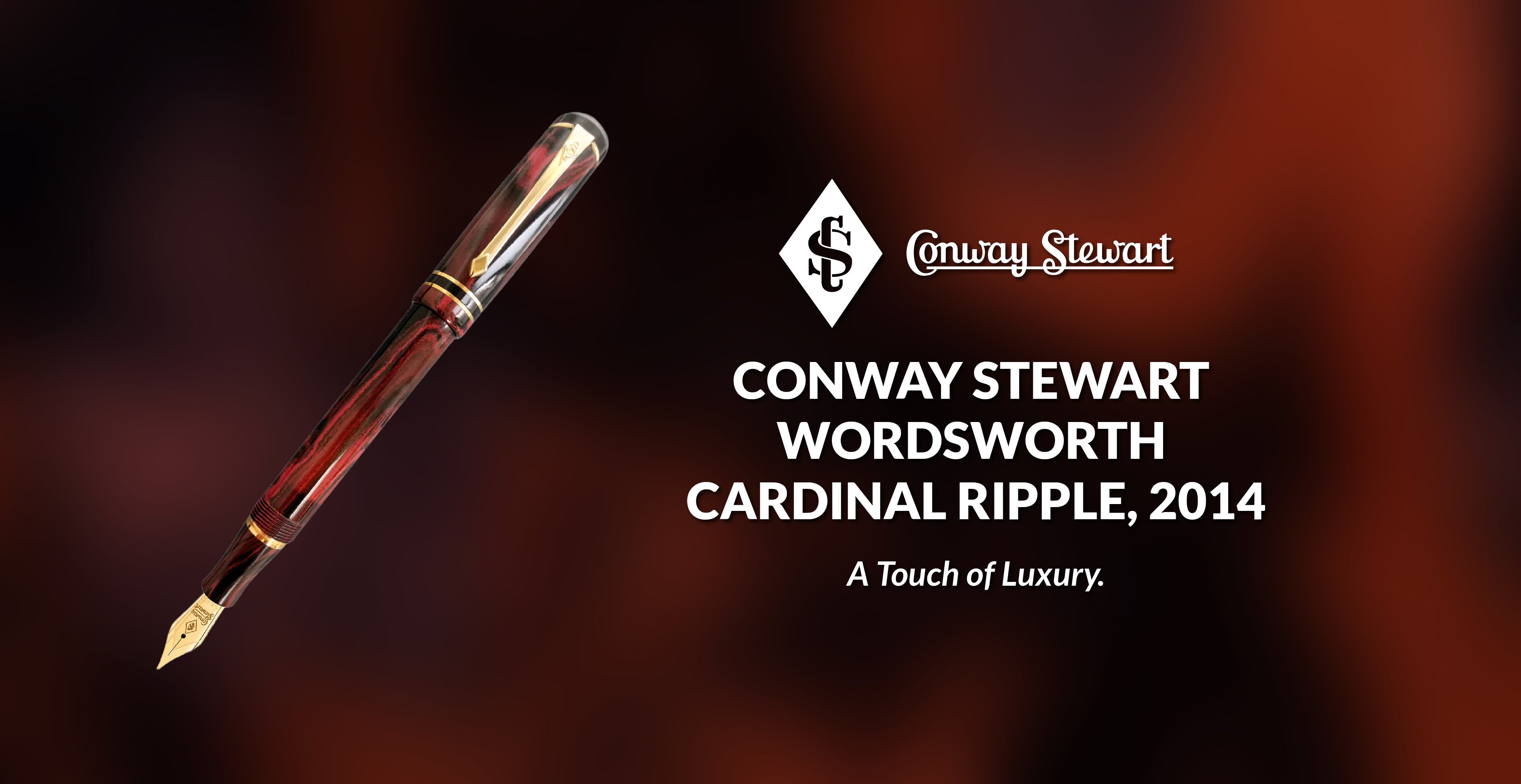 Conway Stewart Wordsworth Cardinal Ripple, 2014