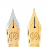 Jack Row Mirage Yellow Gold Finish with Marquise Cut Created Emerald